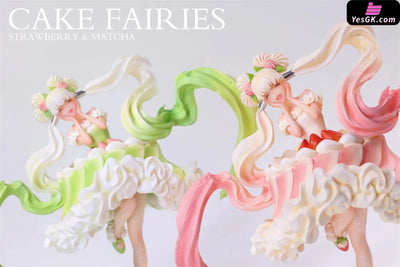 Original Cake Fairies Strawberry & Matcha Licensed Statue - WeArtDoing Studio [Pre-Order] Original Design