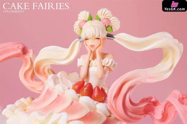 Original Cake Fairies Strawberry & Matcha Licensed Statue - WeArtDoing Studio [Pre-Order] Original Design