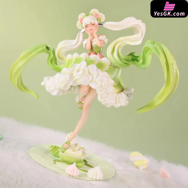 Original Cake Fairies Strawberry & Matcha Licensed Statue - WeArtDoing Studio [Pre-Order] Full Payment / Matcha