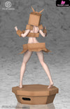 Original Cardboard Girl I Will Attack In This Form Resin Statue - Fb Studio [Pre-Order] Design