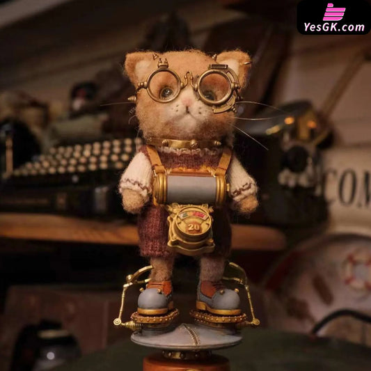 Original Cat Knight Locke Resin Statue - Steamarts Studio [Pre-Order]