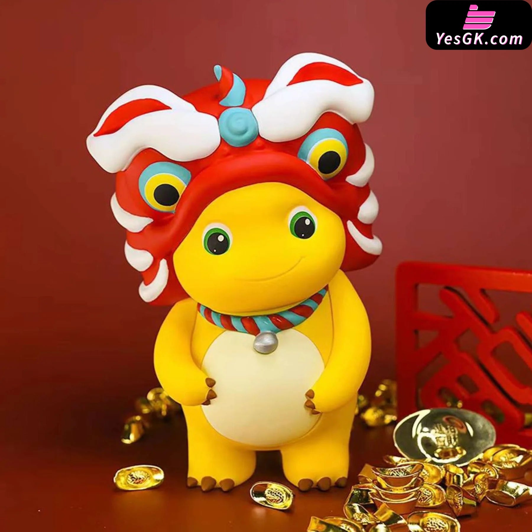 Original Chinese New Year Series - Lion Dance Statue Xeeger Studio & Nailong [Pre-Order]