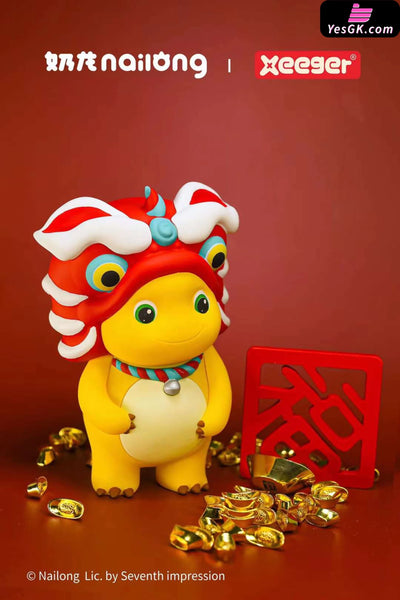 Original Chinese New Year Series - Lion Dance Statue Xeeger Studio & Nailong [Pre-Order]