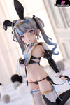 Original Chinese Style Maid Bunny Girl Mocha Statue - Panda Jiang Studio [Pre-Order] Design