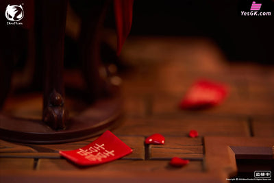 Original Chinese Style Series #2 Anniversary Edition Fallen Red (Licensed) Statue - Bearpanda