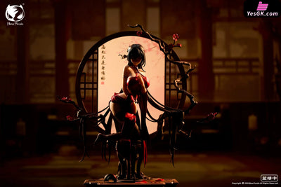 Original Chinese Style Series #2 Anniversary Edition Fallen Red (Licensed) Statue - Bearpanda