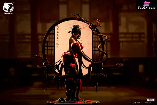Original Chinese Style Series #2 Anniversary Edition Fallen Red (Licensed) Statue - Bearpanda