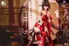 Original Chinese Style Series #2 Anniversary Edition Fallen Red (Licensed) Statue - Bearpanda