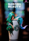 Original Coffee Girl - Colorful Mocha Matcha Latte Cold Brew Concentrate Resin Statue Weartdoing