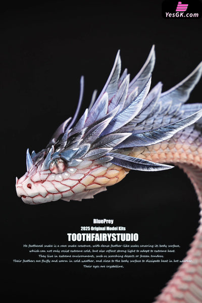 Original Creature Statue Feathered Viper King Isys & Keraha & Prey (Licensed) - Tooth Fairy Studio [Pre-Order] Original