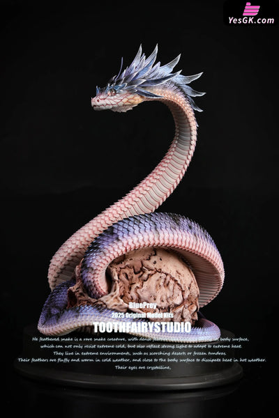 Original Creature Statue Feathered Viper King Isys & Keraha & Prey (Licensed) - Tooth Fairy Studio [Pre-Order] Original
