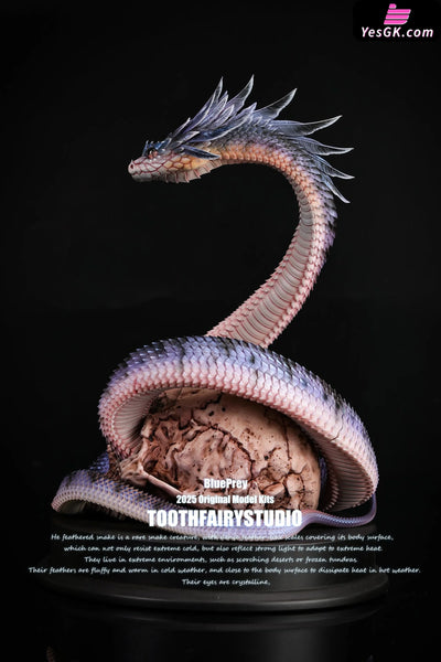 Original Creature Statue Feathered Viper King Isys & Keraha & Prey (Licensed) - Tooth Fairy Studio [Pre-Order] Original