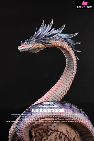 Original Creature Statue Feathered Viper King Isys & Keraha & Prey (Licensed) - Tooth Fairy Studio [Pre-Order] Original
