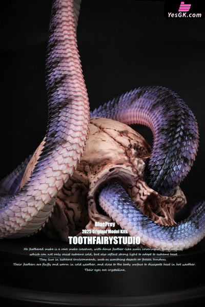 Original Creature Statue Feathered Viper King Isys & Keraha & Prey (Licensed) - Tooth Fairy Studio [Pre-Order] Original