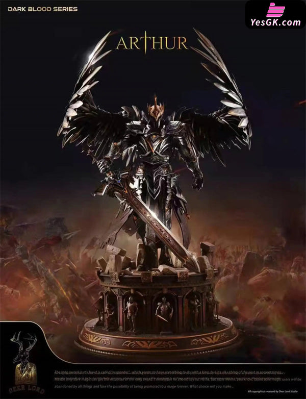 Original Dark Blood King Arthur Statue - Deer Lord Studio [In-Stock] - Full Payment / Regular Edition - Original Design