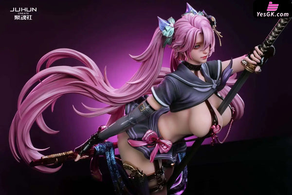 Original Demon Slaying Girl Aya Statue - JuHun Create Studio [In-Stock] - Full Payment - Original Design