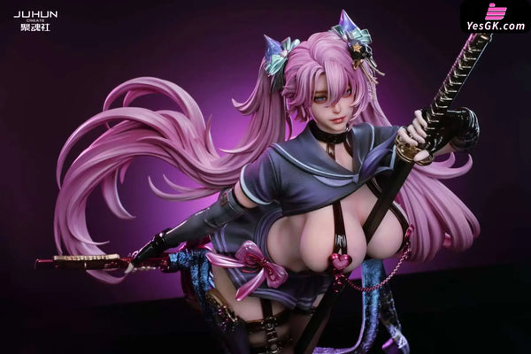 Original Demon Slaying Girl Aya Statue - JuHun Create Studio [In-Stock] - Full Payment - Original Design