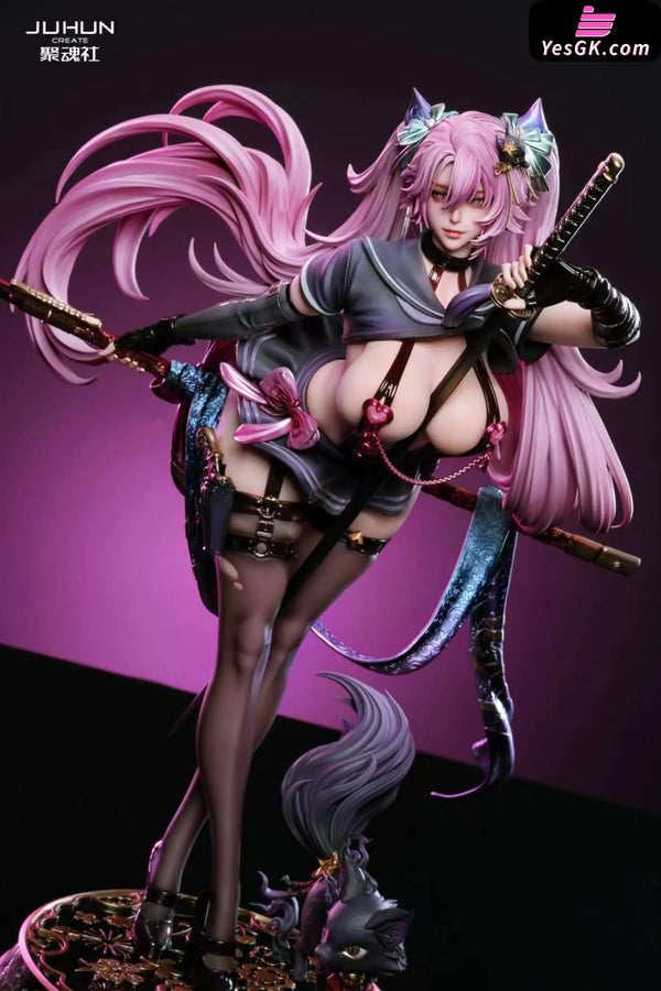 Original Demon Slaying Girl Aya Statue - JuHun Create Studio [In-Stock] - Full Payment - Original Design