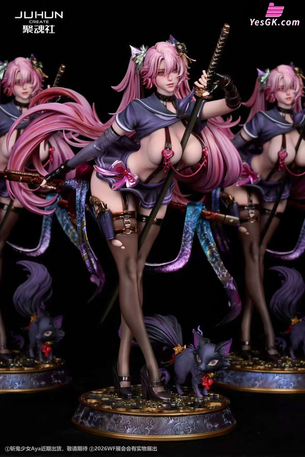 Original Demon Slaying Girl Aya Statue - JuHun Create Studio [In-Stock] - Full Payment - Original Design