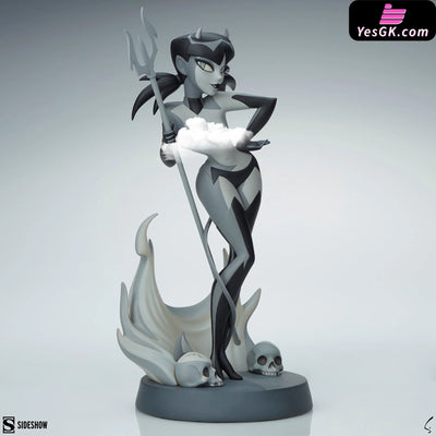 Original Devil Girl (Licensed) Statue - Sideshow Collectibles [Pre-Order] Full Payment / (Black And