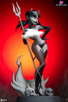 Original Devil Girl (Licensed) Statue - Sideshow Collectibles [Pre-Order] Deposit / (Black And