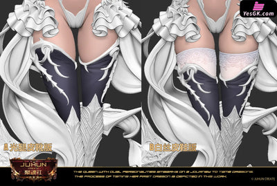 Original Dragon Queen Maid Avril Statue - JuHun Create Studio [In-Stock] - Original Design