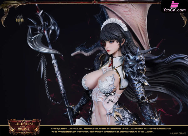 Original Dragon Queen Maid Avril Statue - JuHun Create Studio [In-Stock] - Original Design