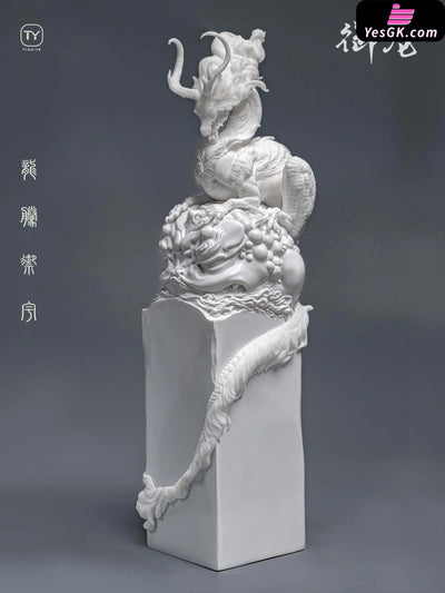 Original Dragon Sea - Loong (White Mold) Statue Tian Ye Studio [Pre-Order] Design