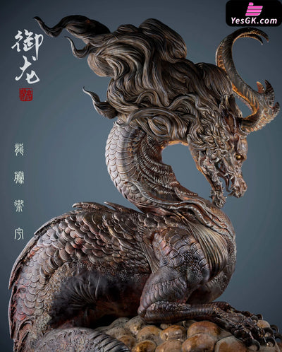 Original Dragon Sea - Loong (White Mold) Statue Tian Ye Studio [Pre-Order] Design