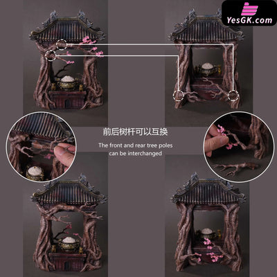 Original Earth temple model scene accessories GK Statue - JacksDo Studio [Pre-Order] Original Design