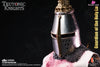 Original EMPIRES TEUTONIC KNIGHTS / HOLY LAND GUARDIAN & COMMANDER & CRUSADER WARHORSE (WHITE BRONZE EDITION)