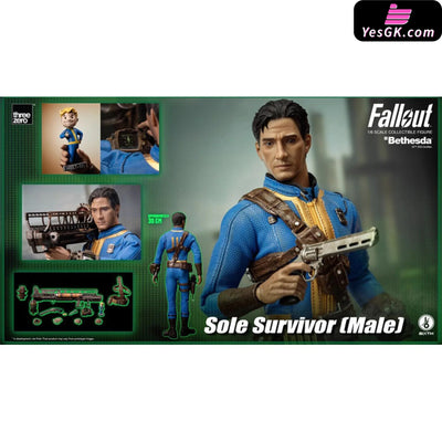 Original Fallout Series Sole Survivor Male 3Z05410W0 Action Figure - Threezero Studio [Pre-Order]