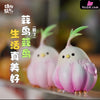 Original Farm Series Allium Sativum Bird Is Not A Big Deal Resin Statue - Animal Bangbang Studio