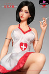 Original Female Art Statue #3 Angel In White Resin - Animal Universe Studio [Pre-Order] Design