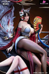 Original Fox Princess Twin Flowers 1/4 Statue - JuHun Create Studio [In-Stock] - Full Payment - Original Design