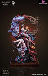 Original Fox Princess Twin Flowers 1/4 Statue - JuHun Create Studio [In-Stock] - Full Payment - Original Design