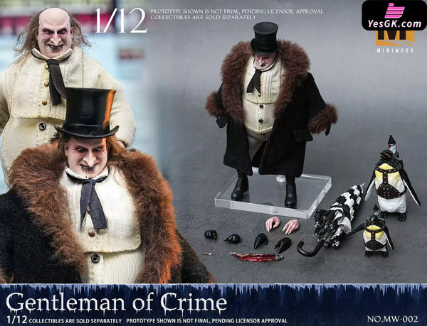 Original Gentleman of Crime Collectible Action Figure - MINIWORK Studio [Pre-Order] - Original Design