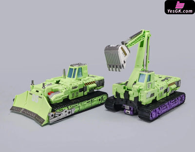 Original GLA05 & GLA06 Excavator + Bulldozer Set (Licensed) Action Figure - Ji Xie Ru Qin Studio [Pre-Order] Deposit