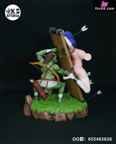 Original Goblin Archer & Human Shield Statue - TXS Studio [In-Stock] - Full Payment - Original Design