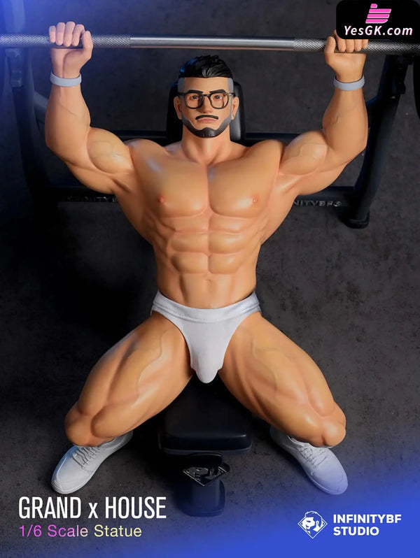 Original Grand X House Statue - Infinity Boyfriend Studio [In-Stock] Design
