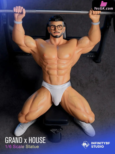 Original Grand X House Statue - Infinity Boyfriend Studio [In-Stock] Design