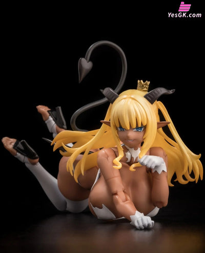 Original Hentai Action Succubus Queen Vs Small Goblin Lizbeth Brown Statue - Native Studio