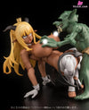 Original Hentai Action Succubus Queen Vs Small Goblin Lizbeth Brown Statue - Native Studio