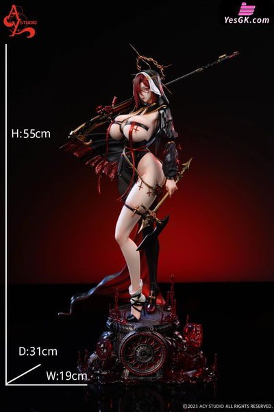 Original Holy See Series Battle Sister Licensed Statue Acy Studio [In Stock] Full Payment Original Design