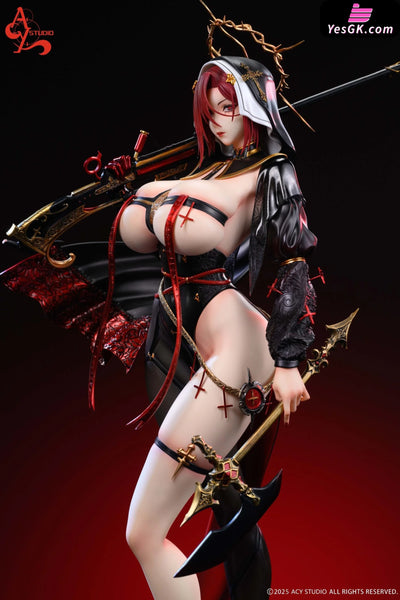 Original Holy See Series Battle Sister Licensed Statue Acy Studio [In Stock] Full Payment Original Design