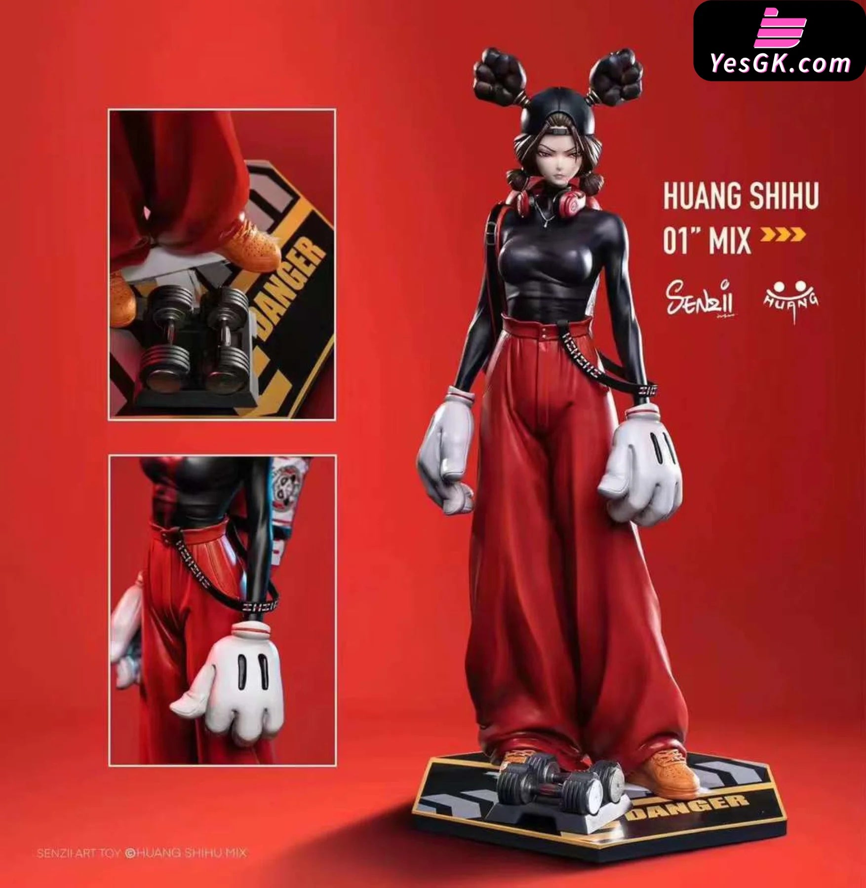 Original Huang Shihu Mix Resin Statue - Senzii Studio & [Pre-Order]