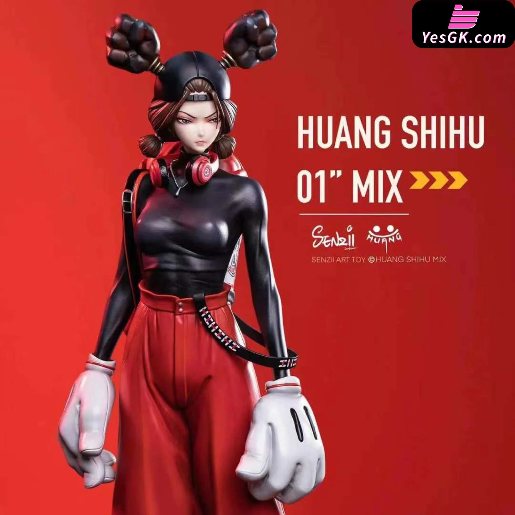 Original Huang Shihu Mix Resin Statue - Senzii Studio & [Pre-Order]