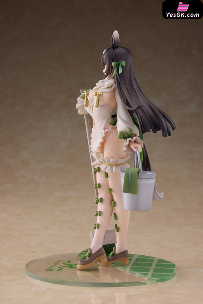 Original Interracial Maid Outfit Hippo Little Green Statue - Magi Arts Studio [Pre-Order] Design