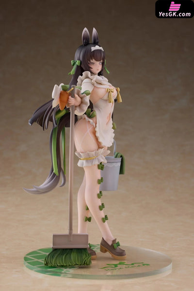 Original Interracial Maid Outfit Hippo Little Green Statue - Magi Arts Studio [Pre-Order] Design