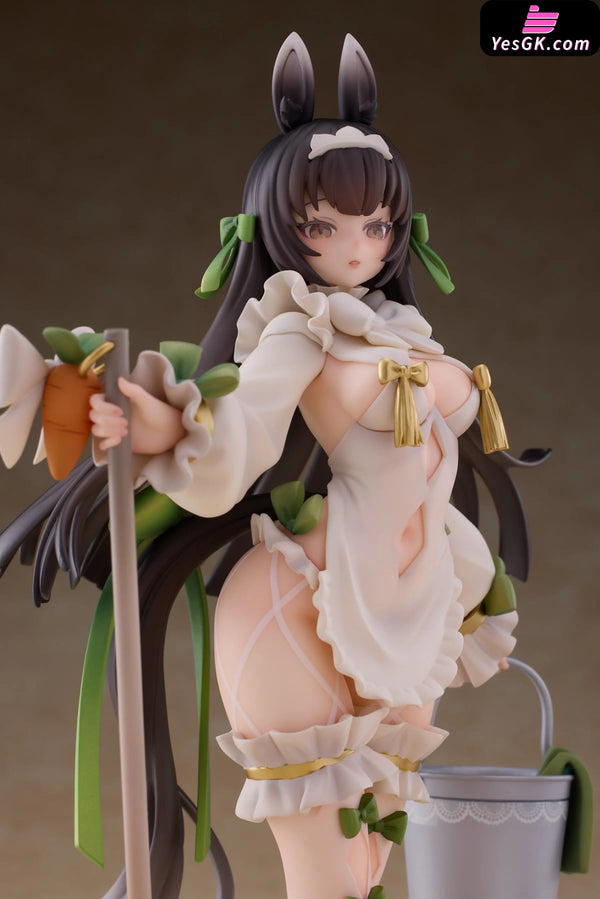 Original Interracial Maid Outfit Hippo Little Green Statue - Magi Arts Studio [Pre-Order] Design